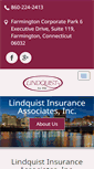 Mobile Screenshot of lindquist-insurance.com